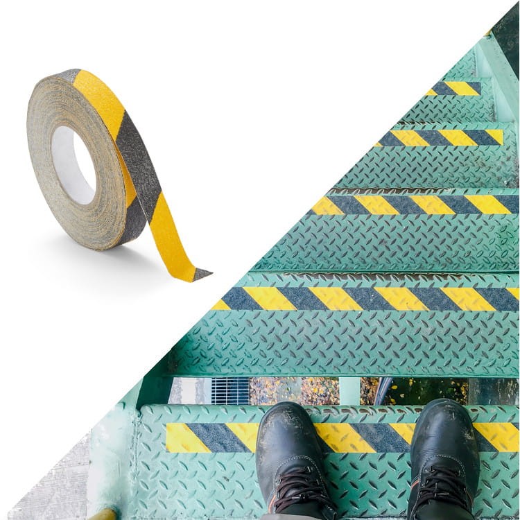 Taśma antypoślizgowa AL-GRIP żółto-czarna 25mm na nierówne powierzchnie.jpg