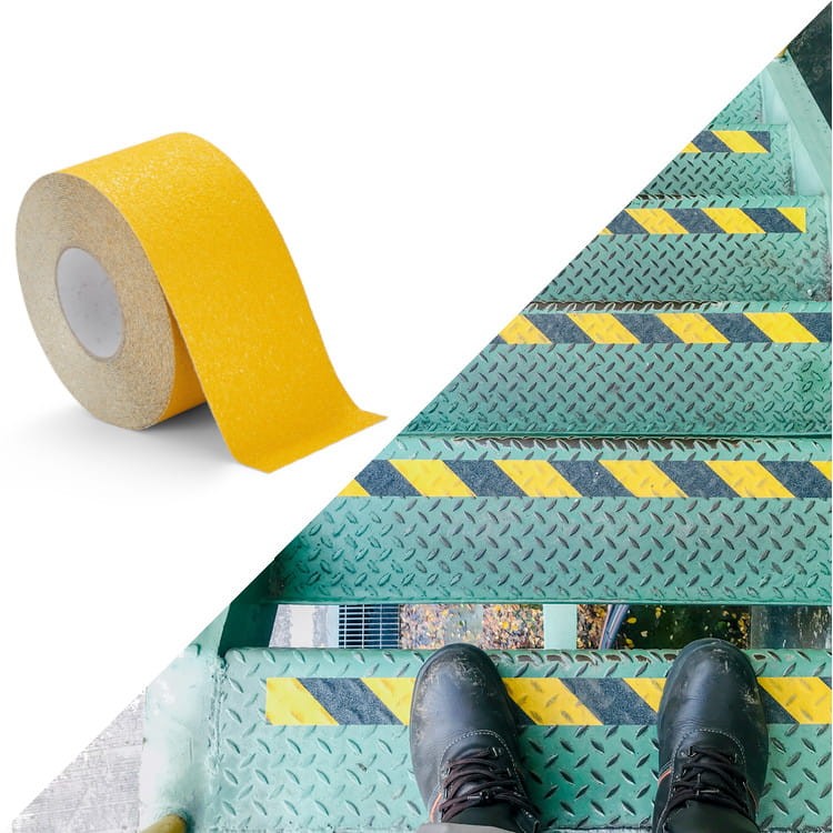 Taśma antypoślizgowa AdaptaGRIP żółta 100mm na nierówne powierzchnie.jpg