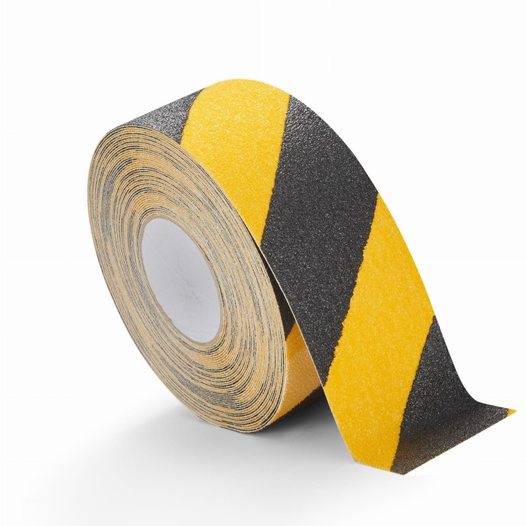 Taśma antypoślizgowa DutyGrip żółto-czarna grube ziarno P36 75mm x 18m.jpg