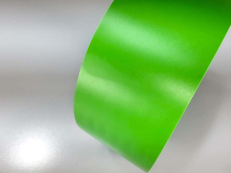 Taśma oznaczeniowa do wyznacznia linii HANSA TAPES DL33 zielona 50m close.jpg