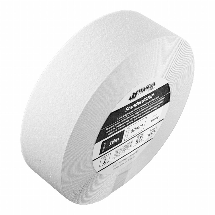 taśma samoprzylepna na schody antyposlizgowa, biała, 50mm, SG Hansa Tapes, rolka cutt.JPG